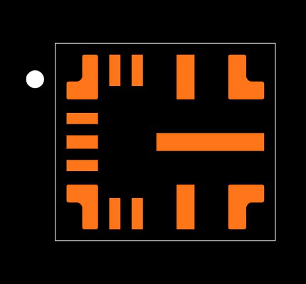 LM61460AASQRJRRQ1 Footprint