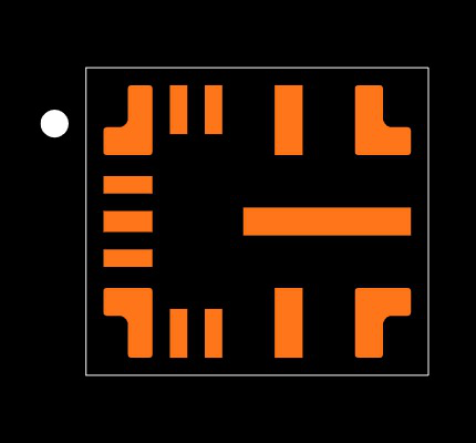 LM61460AFSQRJRRQ1 Footprint
