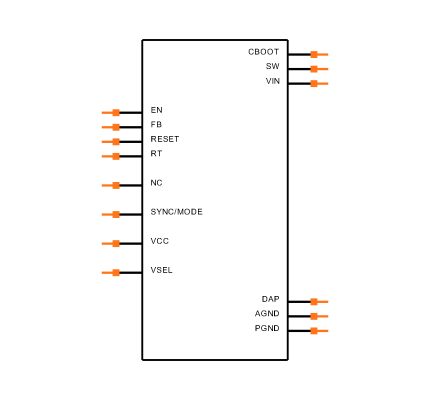 LM63615DQPWPRQ1 Symbol