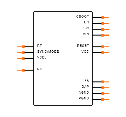 LM63635DQPWPRQ1 Symbol
