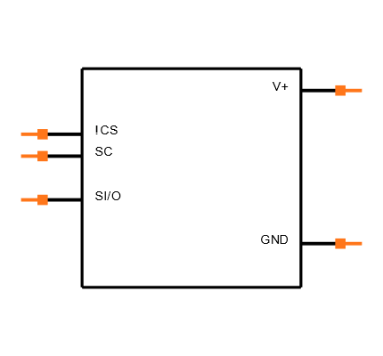 LM70CIMMX-3/NOPB Symbol