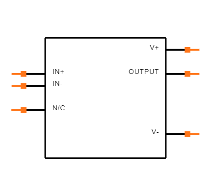 LM7121IM/NOPB Symbol