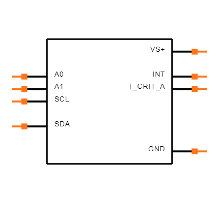 LM76CHMX-5/NOPB Symbol