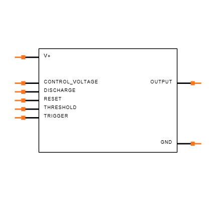 LMC555CN Symbol