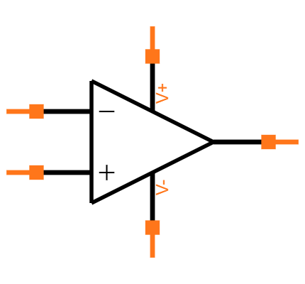 LMC6061IM/NOPB Symbol