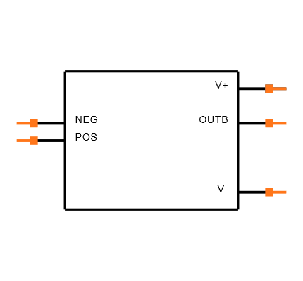 LMC6081AIM/NOPB Symbol