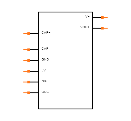 LMC7660IM/NOPB Symbol