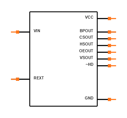 LMH1980MM/NOPB Symbol