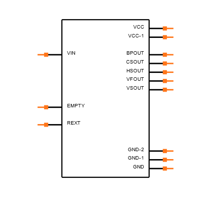 LMH1981MT/NOPB Symbol