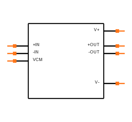 LMH6551MA/NOPB Symbol
