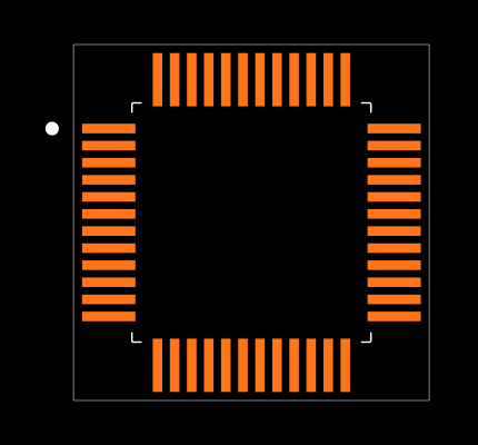 LMH6580VS/NOPB Footprint