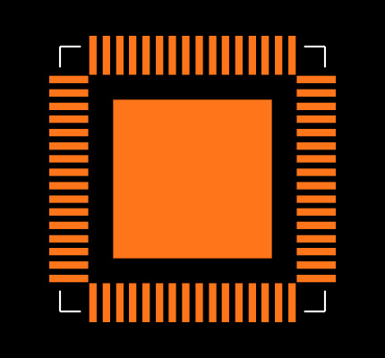 LMH6583YA/NOPB Footprint