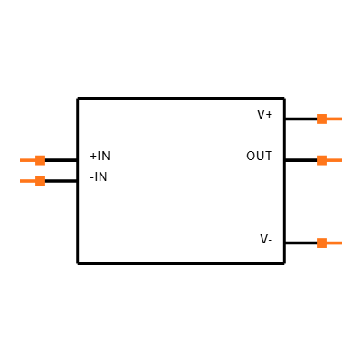 LMH6624MF Symbol
