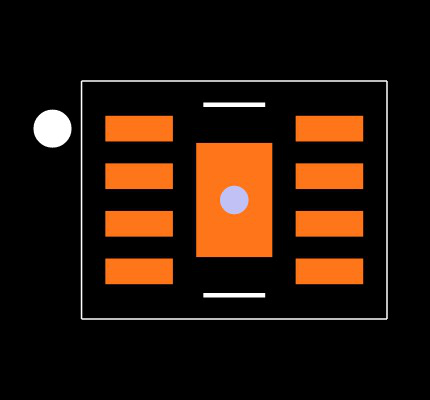 LMH6629SDE/NOPB Footprint
