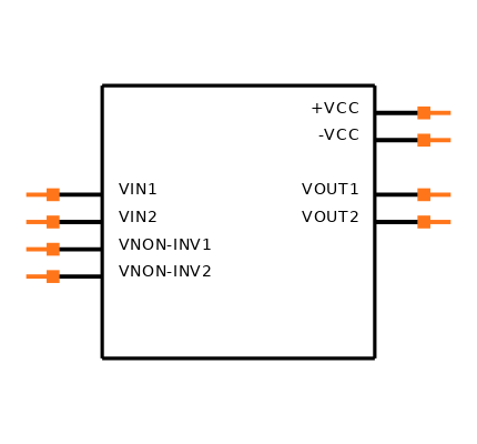 LMH6715MAX/NOPB Symbol