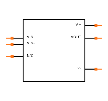 LMP2231AMA/NOPB Symbol