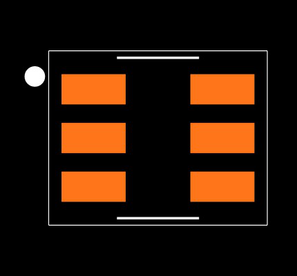 LMP8640MKE-H/NOPB Footprint