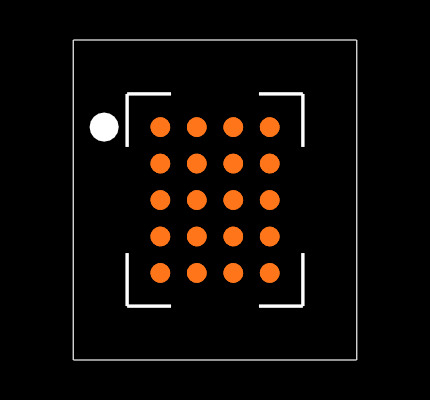 LMP91300YZRT Footprint