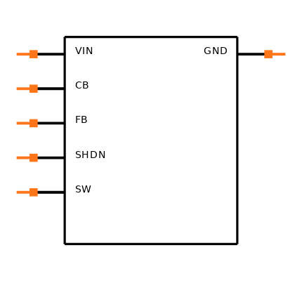 LMR16006XDDCT Symbol