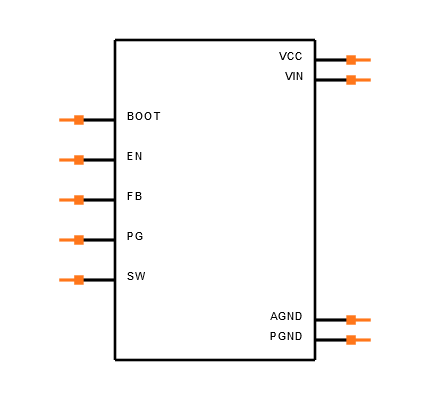 LMR33610BDDAR Symbol