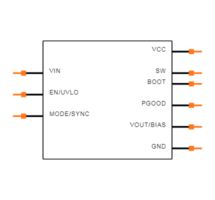 LMR36503MSC5RPERQ1 Symbol