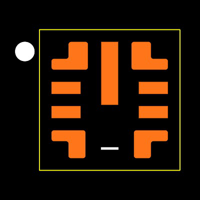 LMR43610MB3RPER Footprint