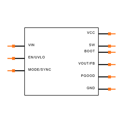 LMR43610MB3RPER Symbol
