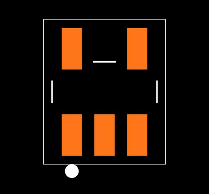 LMV331IDBVTG4 Footprint