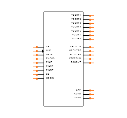 LMX2485QSQX/NOPB Symbol