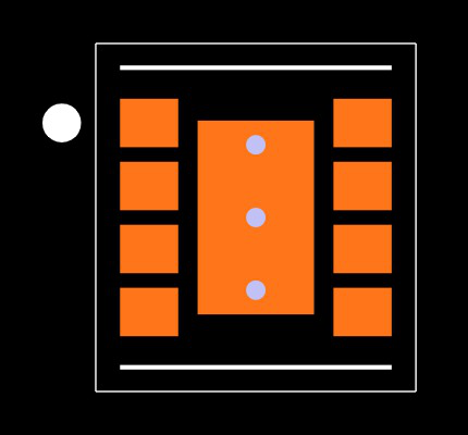 LMZ10501SILT Footprint