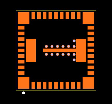 LMZ31704RVQT Footprint