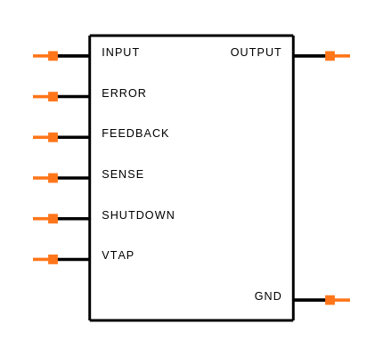 LP2951-50DRG4 Symbol