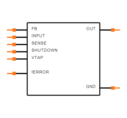 LP2951CM/NOPB Symbol