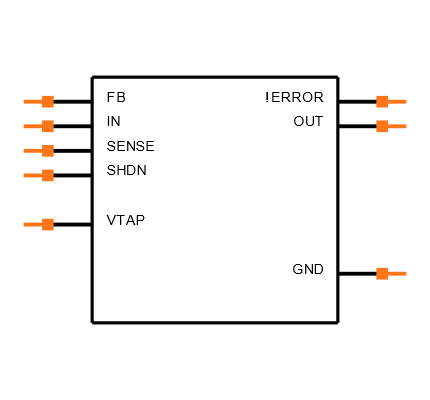LP2951CMMX-3.0/NOPB Symbol