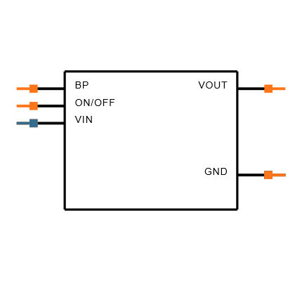 LP2985AIM5-5.7/NOPB Symbol