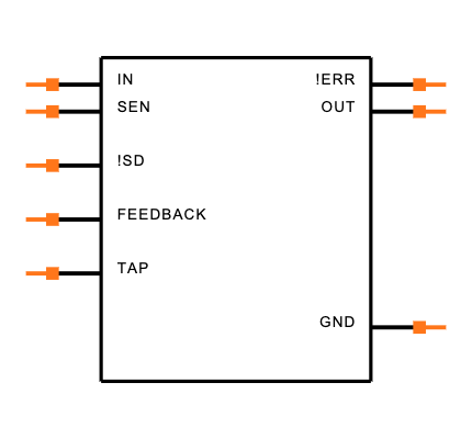 LP2986AIMM-5.0/NOPB Symbol