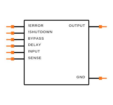 LP2988IM-5.0/NOPB Symbol