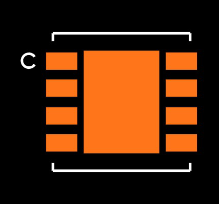 LP2989AILD-3.0/NOPB Footprint