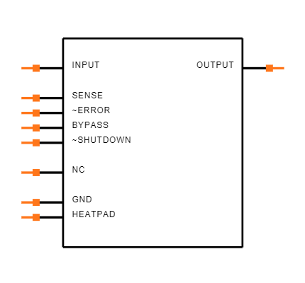 LP2989ILD-3.3/NOPB Symbol
