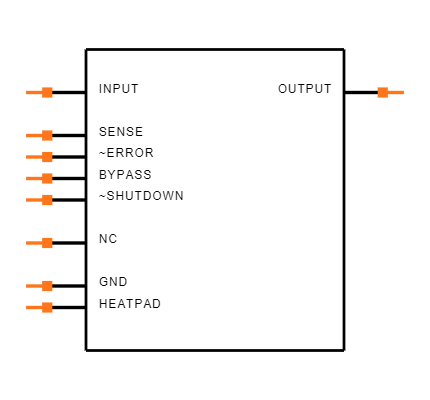 LP2989ILD-3.0/NOPB Symbol
