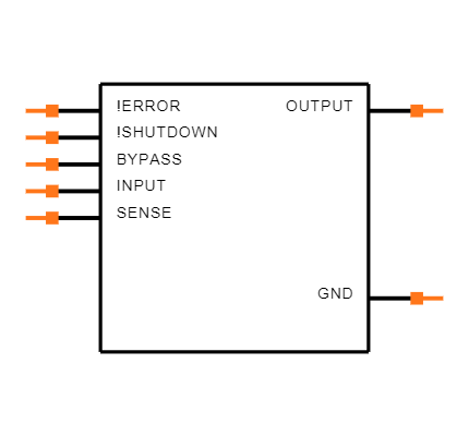 LP2989IMX-2.5/NOPB Symbol
