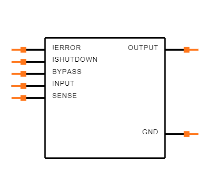 LP2989IMX-5.0/NOPB Symbol