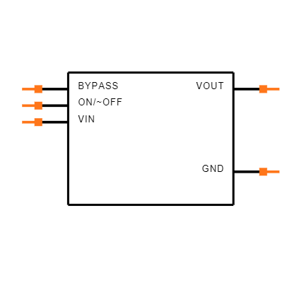 LP2992AIM5-1.5/NOPB Symbol