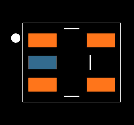 LP2992IM5-3.0/NOPB Footprint