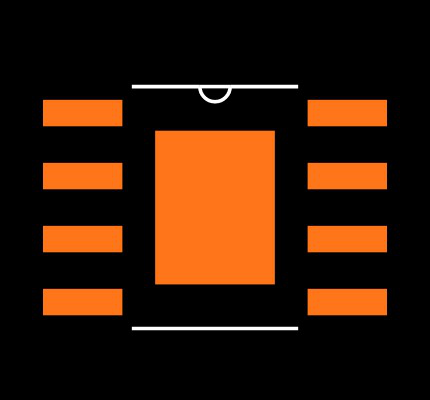 LP2997MRX/NOPB Footprint