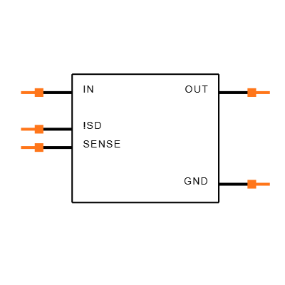 LP3855EMP-3.3 Symbol