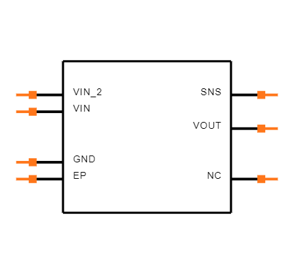 LP38690SD-3.3/NOPB Symbol