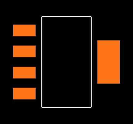 LP3875EMP-2.5/NOPB Footprint