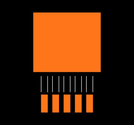 LP3876ESX-2.5/NOPB Footprint