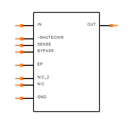 LP3879SD-1.0/NOPB Symbol